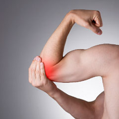 Elbow pain. Elbow Pain Treatment in Singapore. 
										Non-invasive Elbow pain treatment. Musculoskeletal condition treatment.